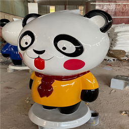 玻璃钢卡通雕塑 市场新宠与制作工艺解析
