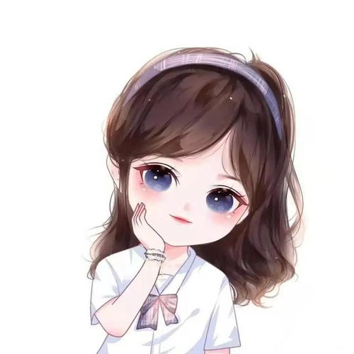 女生必看 4款俏皮又有气质的卡通头像，换掉你就美了